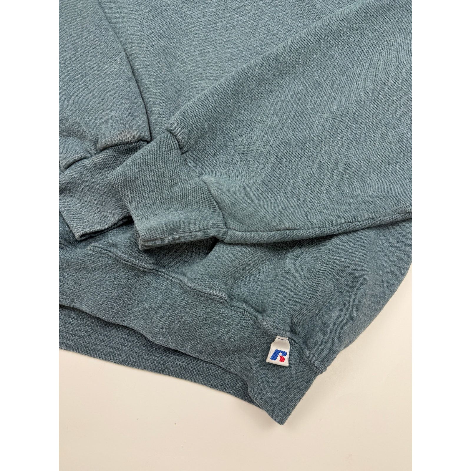 Vintage Vintage Russell Athletic Sweatshirt Size Large Steel Teal Size US L / EU 52-54 / 3 - 4 Thumbnail