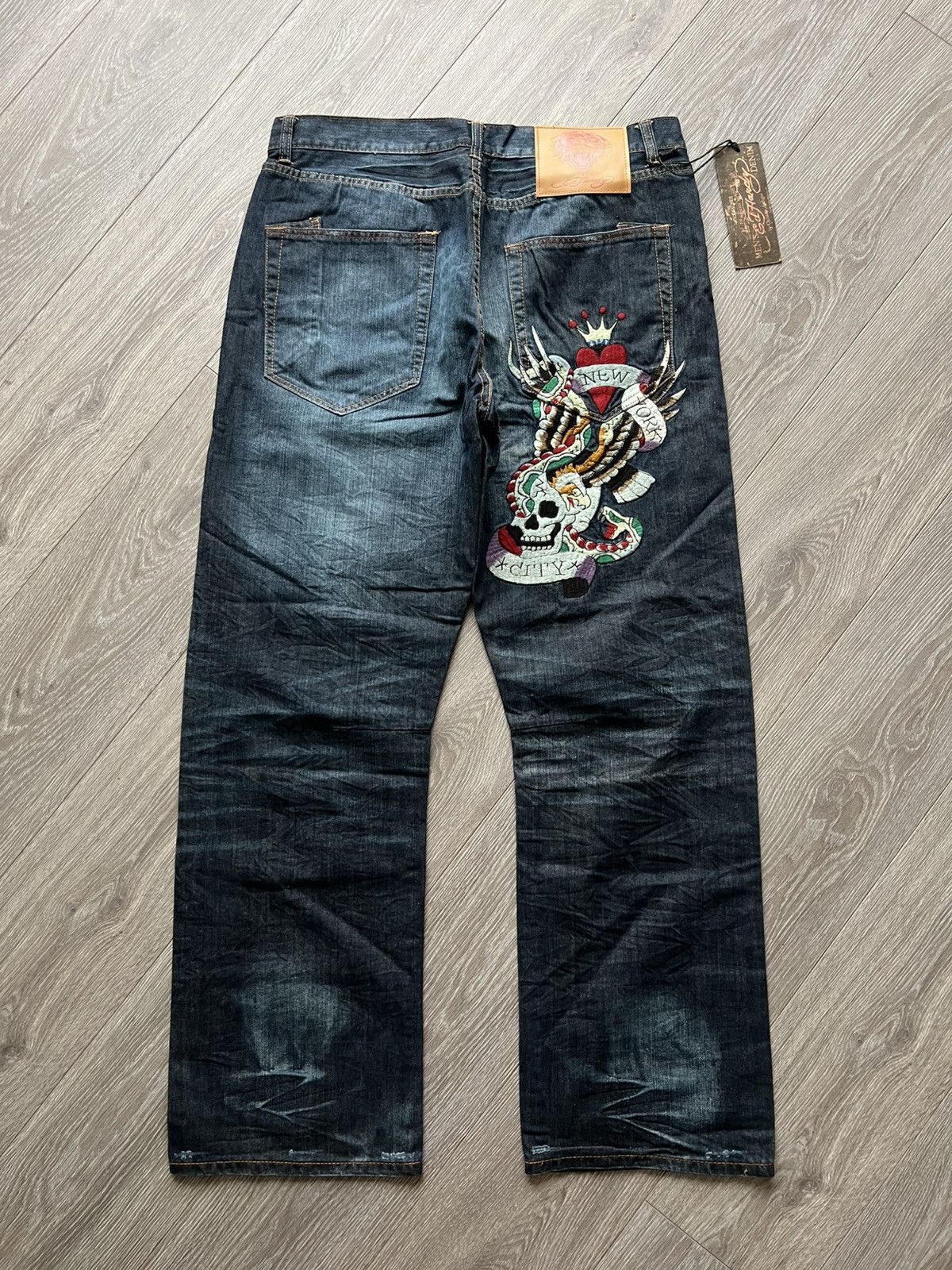 Ed Hardy Vintage Ed Hardy Jeans by Christian Audigier Pants Size US 38 / EU 54 - 2 Thumbnail