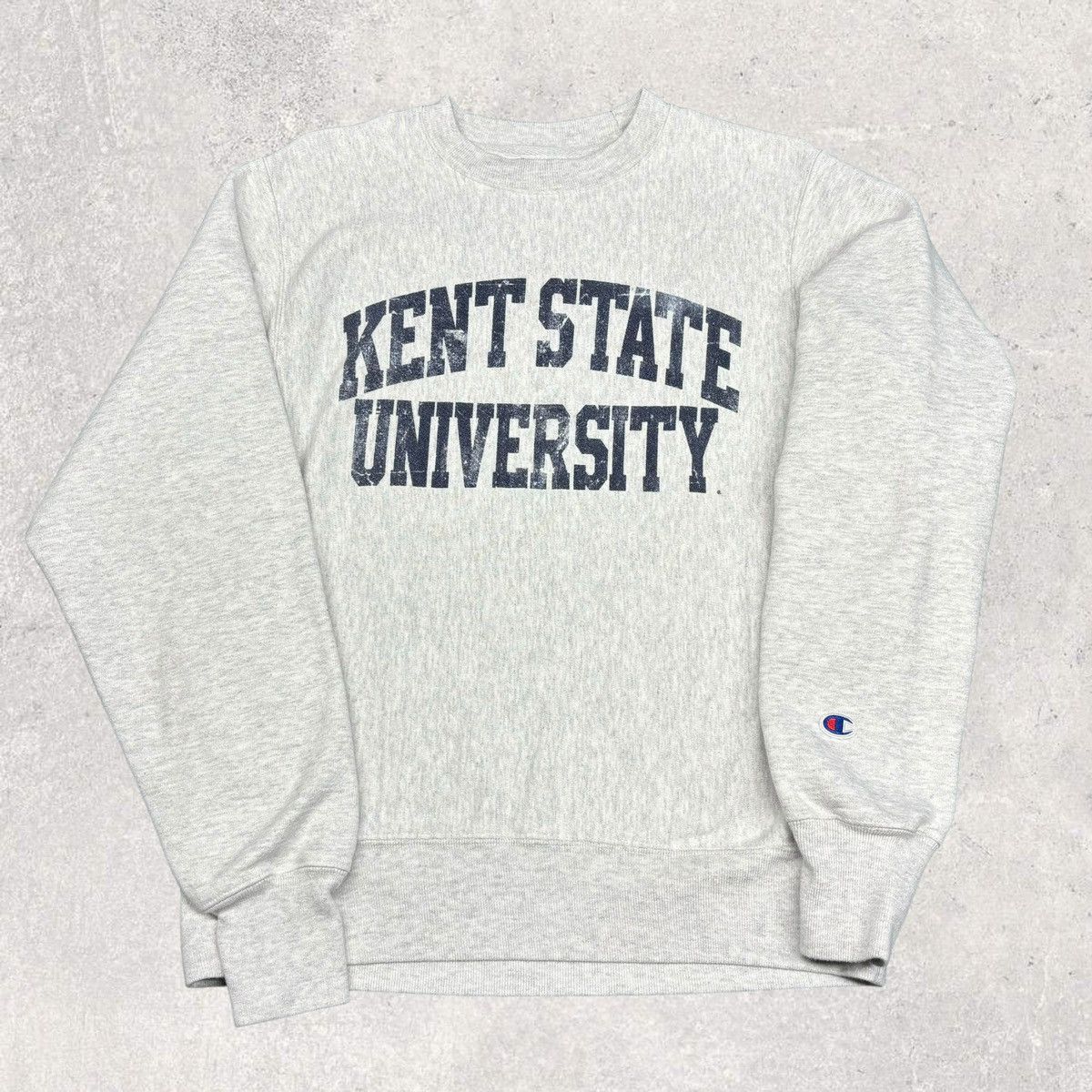 Champion × Vintage Kent State University Sweatshirt Size US S / EU 44-46 / 1 - 1 Thumbnail