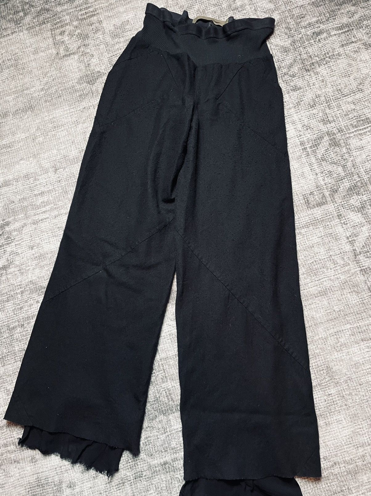 Rick Owens Rick Owens AW05 Bias Layered Pants Size US 30 / EU 46 - 2 Thumbnail