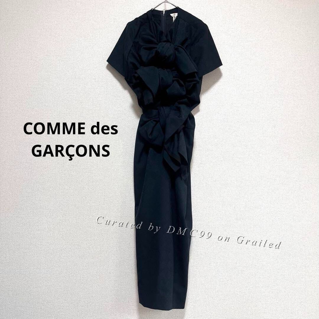 Comme Des Garçons Black Bow Dress, Women's
