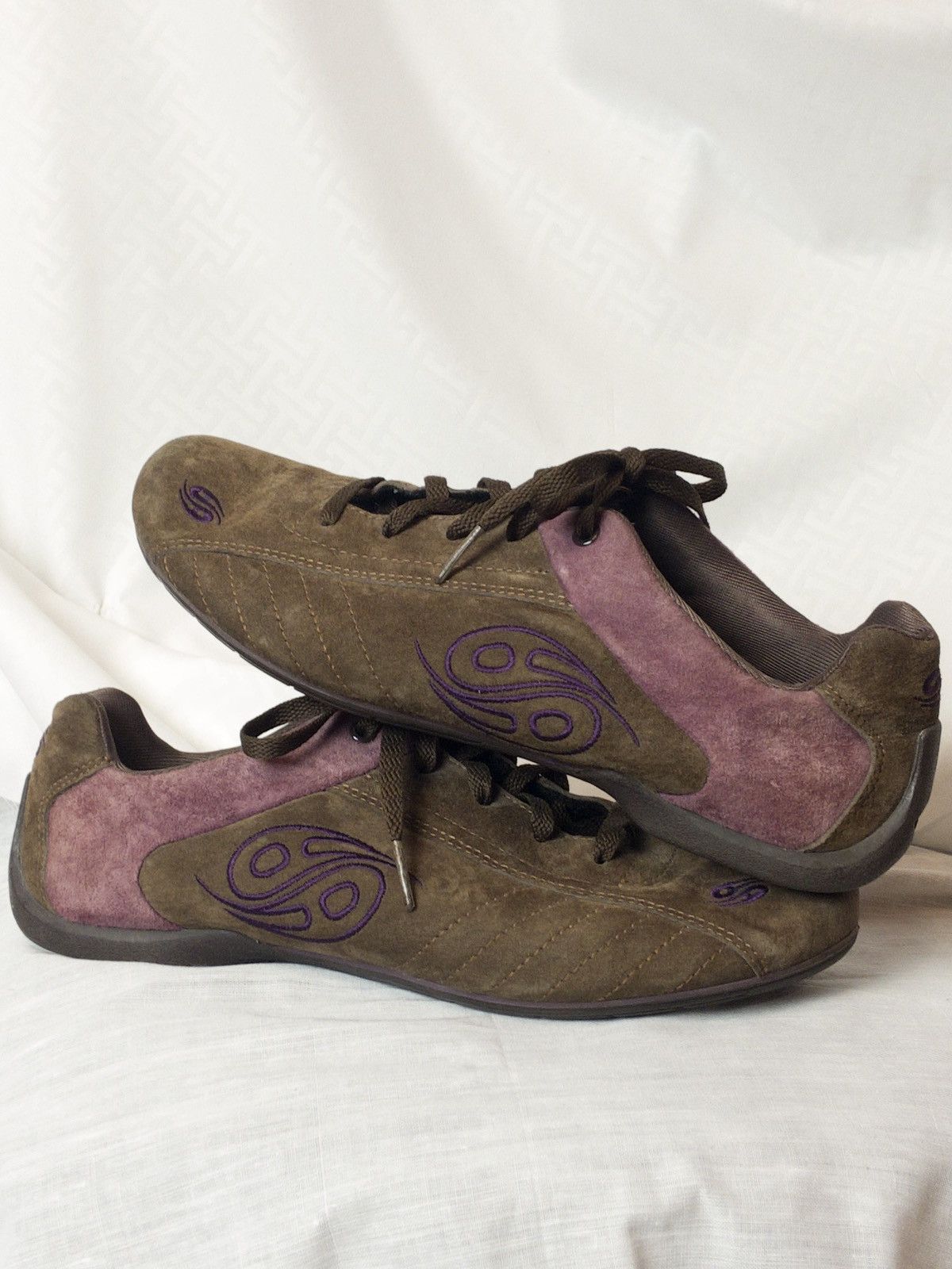 Dockers Dockers vintage y2k 2000s brown/lilac suede sneakers Size US 9 / IT 39 - 8 Thumbnail