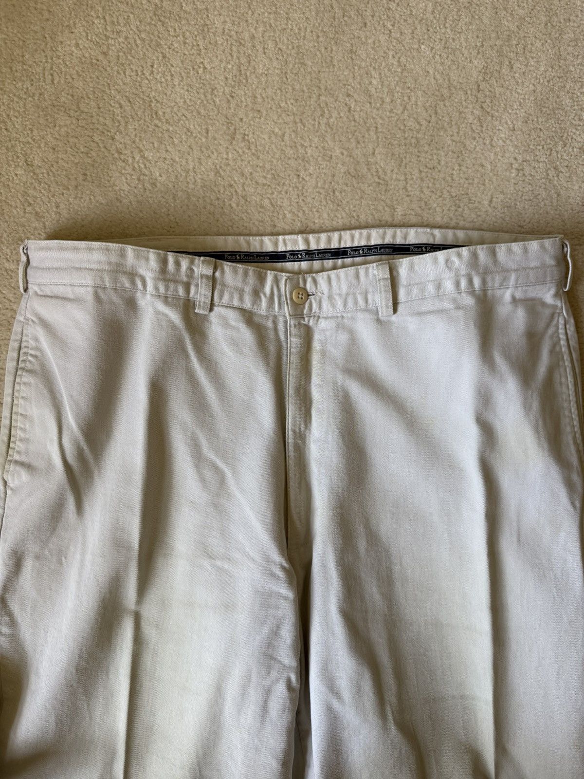 Polo Ralph Lauren Vintage 90s Polo Ralph Lauren Chino Gordon Pants Beige Size US 40 / EU 56 - 3 Thumbnail