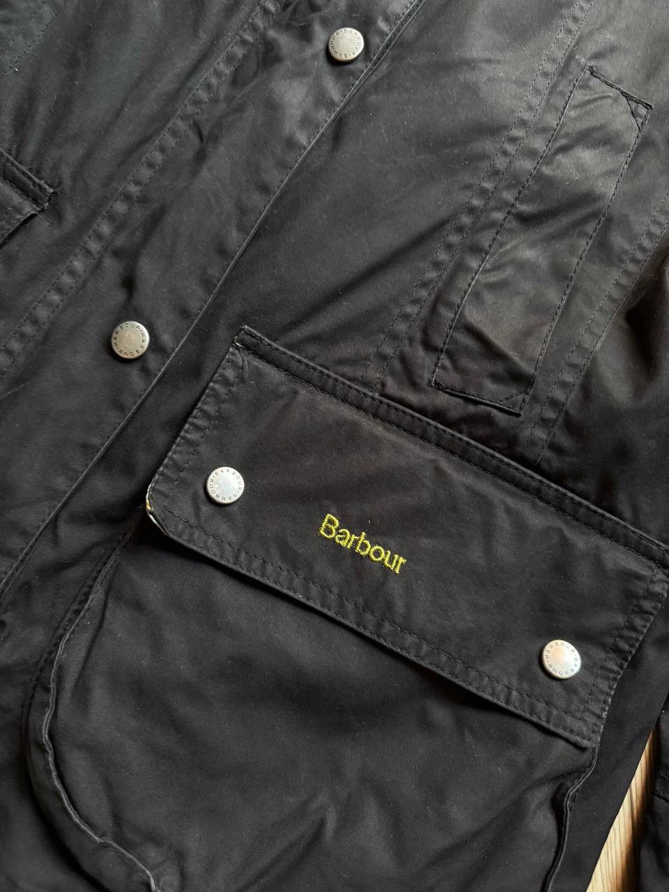 Barbour Rare Barbour Wax Jacket SMU Liberty beadnell jacket Size L / US 10 / IT 46 - 2 Thumbnail