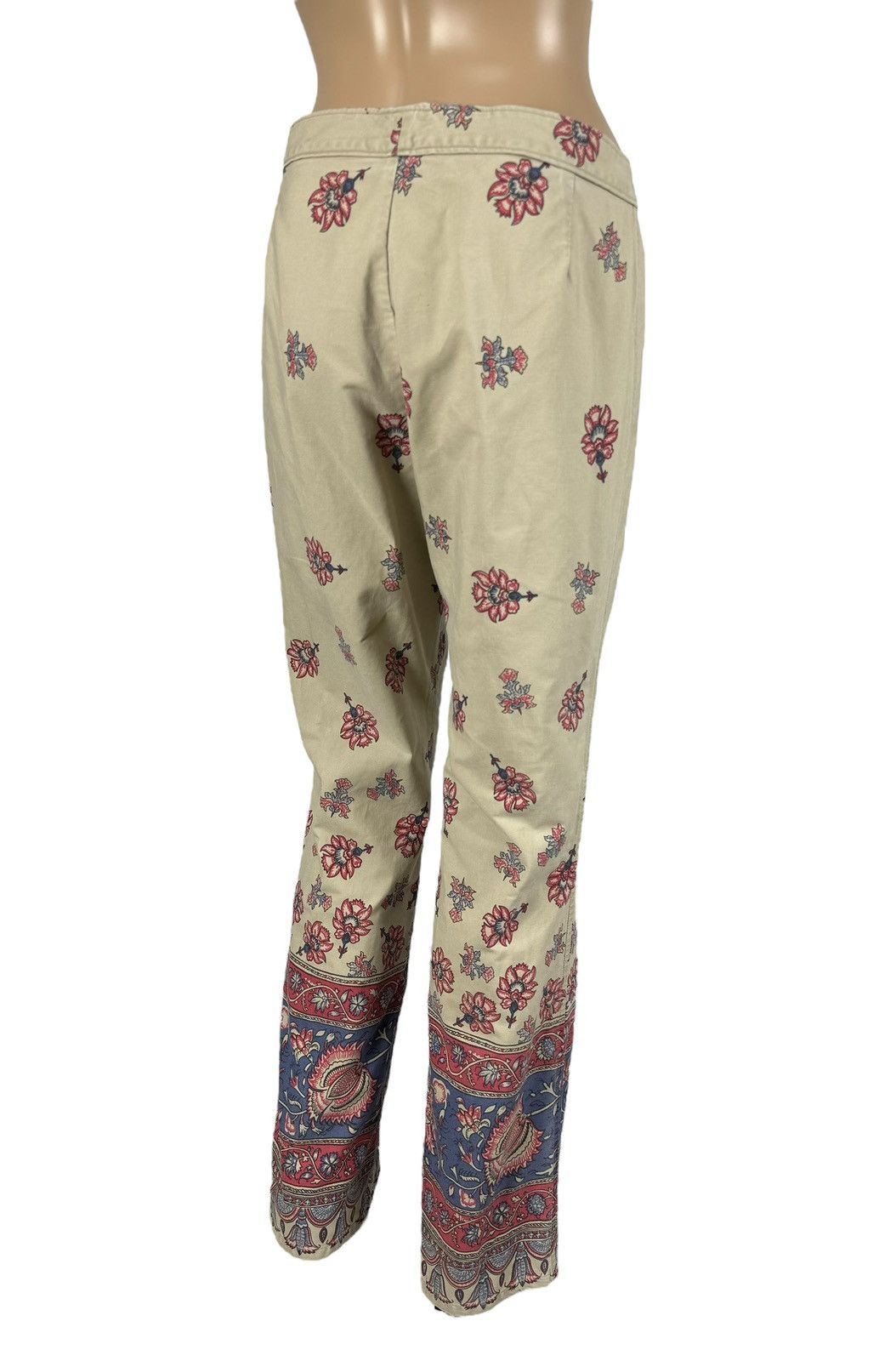 Polo Ralph Lauren × Vintage Polo Jeans Co. Ralph Lauren Vintage Pants Wide Leg Printed Size 34" / US 12 / IT 48 - 6 Thumbnail