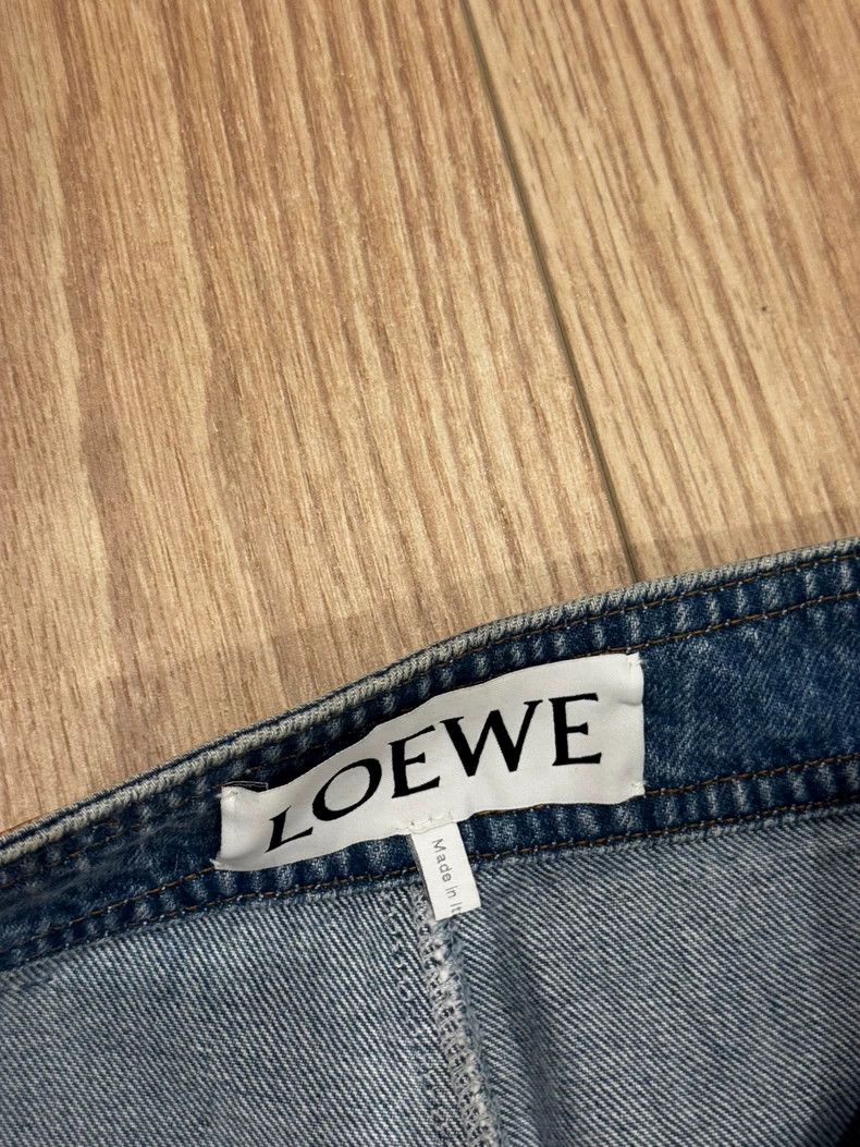 Loewe LOEWE size M Side button jeans Size 37" - 4 Thumbnail