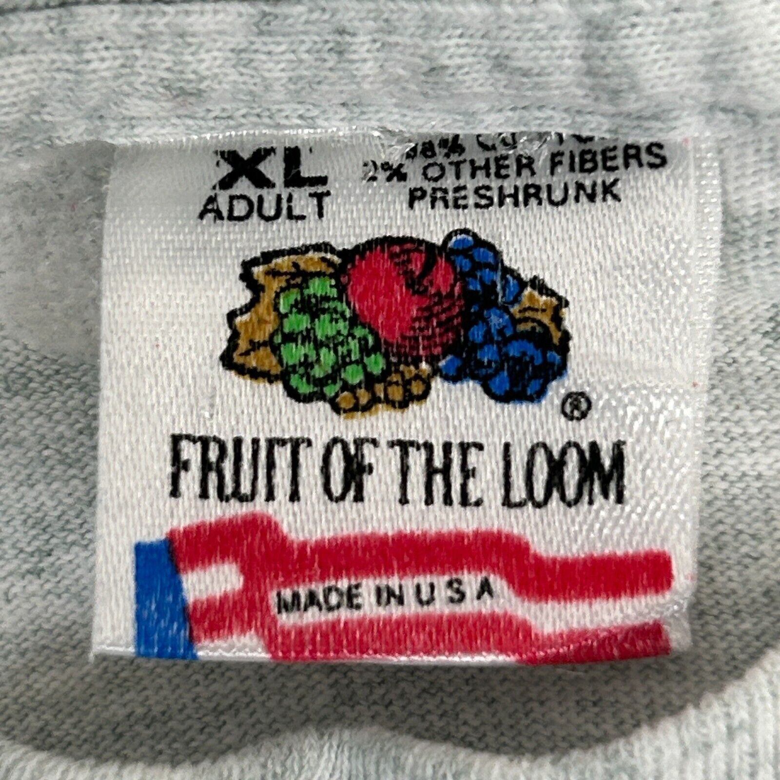 Fruit Of The Loom Vintage 90s The Weekend Travelers T Shirt Husband XL X-Large Size US XL / EU 56 / 4 - 9 Thumbnail