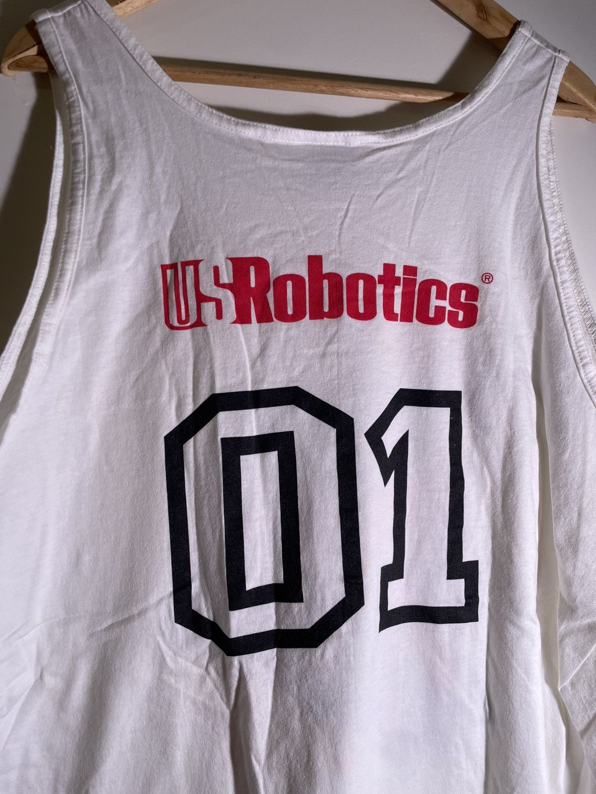 Vintage 90’s VTG Vintage US Robotics Abstract Art Retro Tank Top Tee Size US XL / EU 56 / 4 - 5 Thumbnail