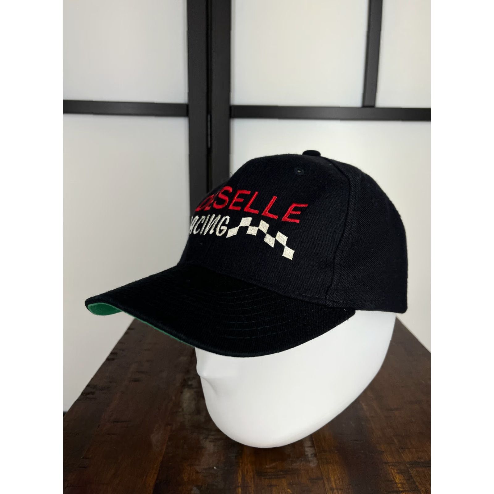 Vintage Chad DESELLE Racing Hat Snapback Adult One Size Black Wool Blend Yupoong Size ONE SIZE - 4 Thumbnail