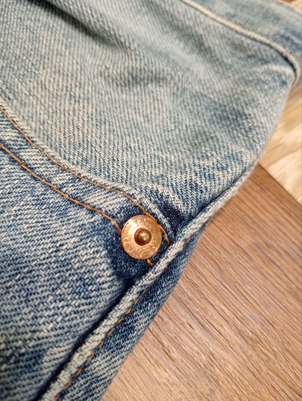 Levi's Vintage Clothing LEVI'S VINTAGE 502XX CAPITAL E SELVEDGE DENIM PANTS Size US 29 - 6 Thumbnail