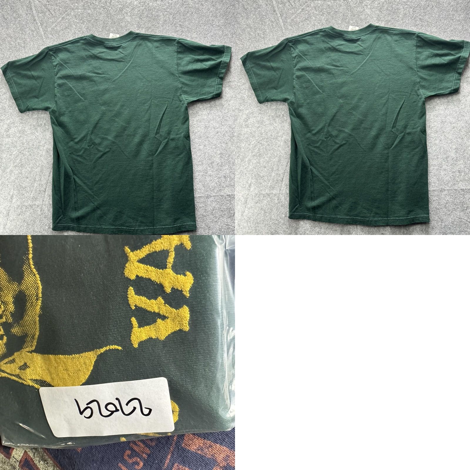 Fruit Of The Loom VINTAGE Fruit Of The Loom Arizona No Vacancy Graphic Tee Mens M Green Skull 90s Shirt Size US M / EU 48-50 / 2 - 9 Thumbnail
