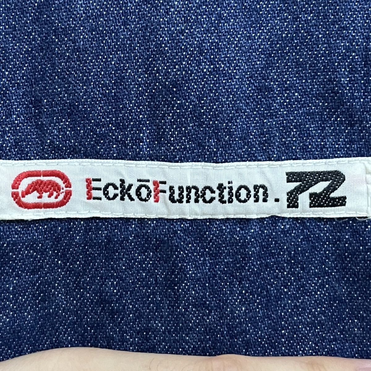 Ecko Unltd. × Vintage Vintage Brand Ecko Hip Hop Baggy Denim Shirt 2000s Size US L / EU 52-54 / 3 - 10 Thumbnail