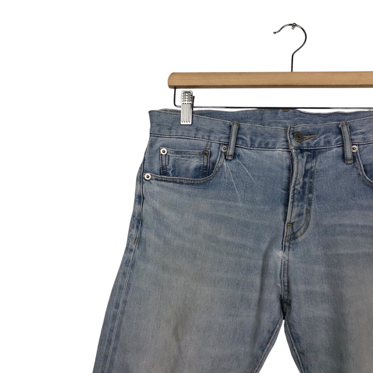 Japanese Brand SHIPS “Destroyed Knee” Slim Denim Issey Miyake Size 30" / US 8 / IT 44 - 8 Thumbnail