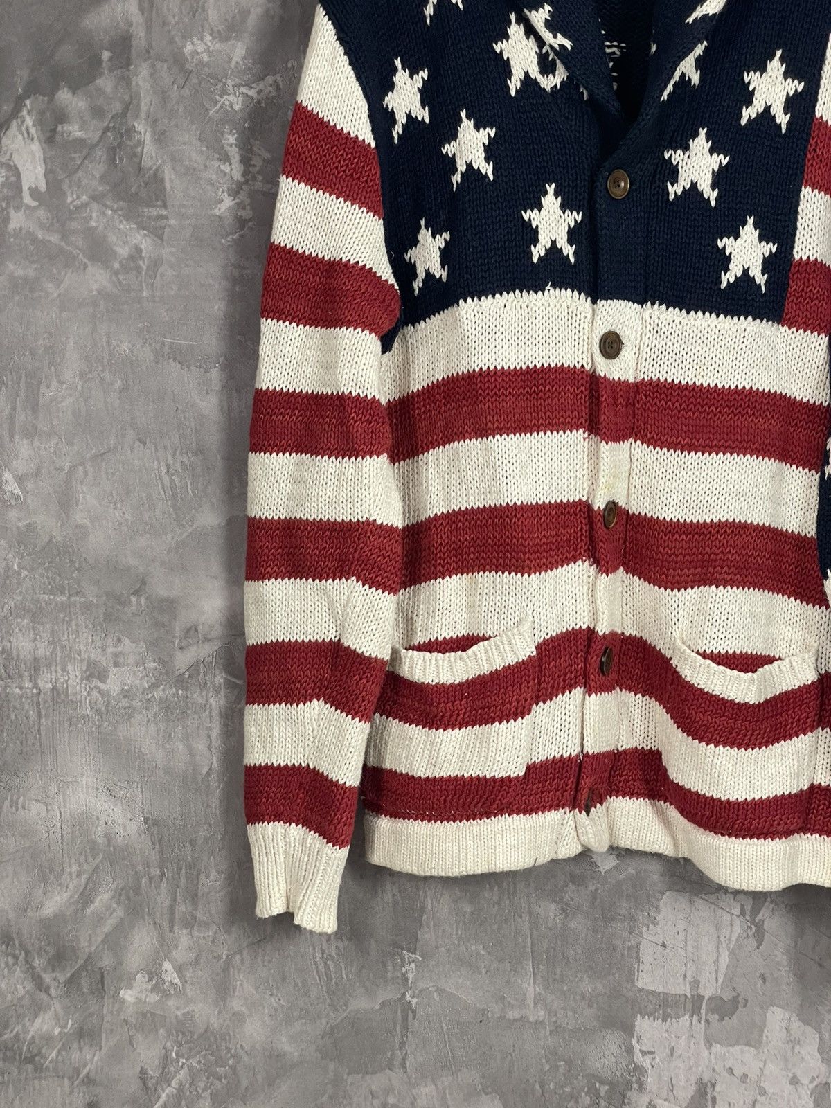 Ralph Lauren Polo Ralph Lauren Knit American USA Cardigan Sweater Size US M / EU 48-50 / 2 - 5 Thumbnail