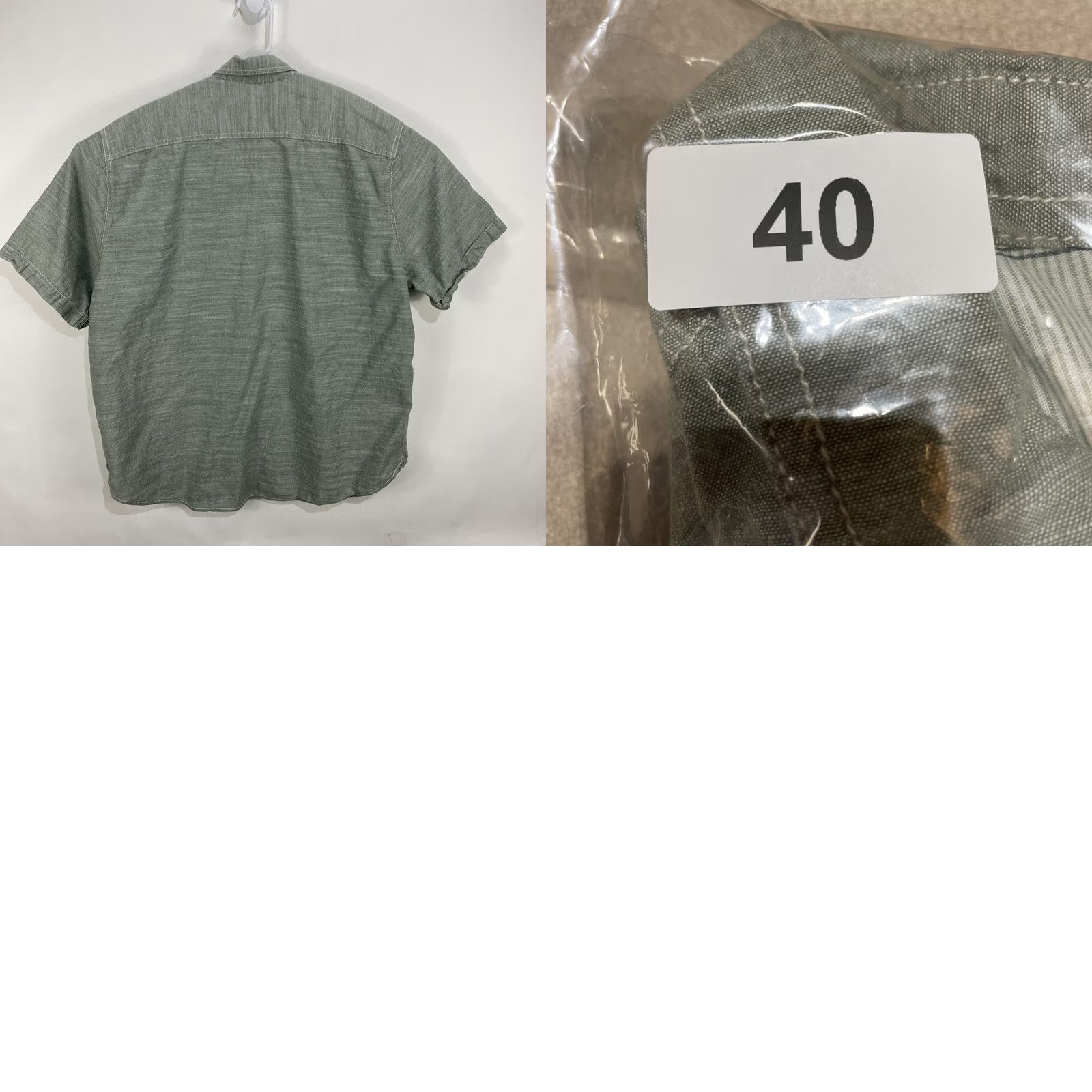 Vintage Woolrich Mens Short Sleeve Button-Up Shirt XXL Green Pockets Casual Outdoor Logo Button-Down Collar Size US XXL / EU 58 / 5 - 9 Thumbnail