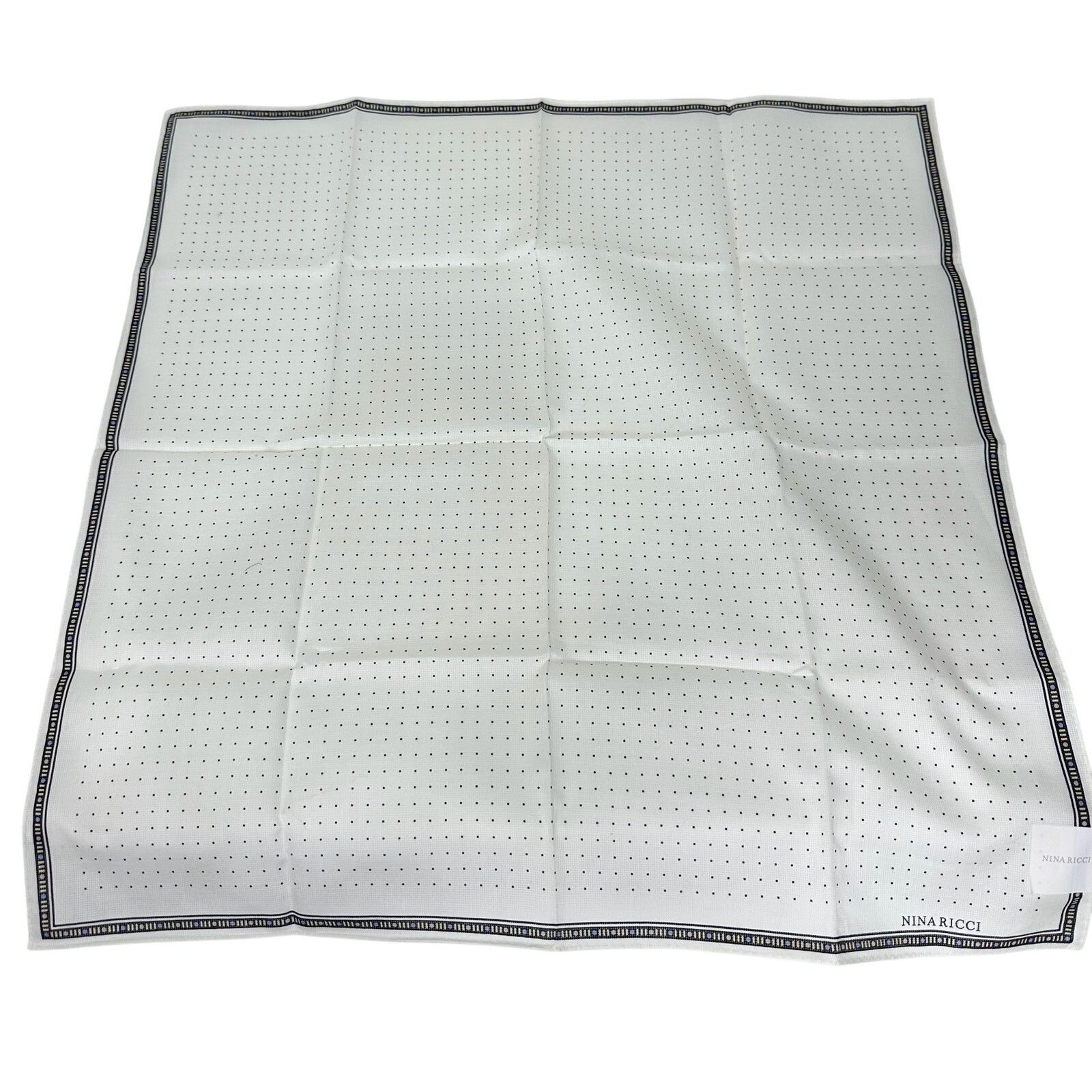 Nina Ricci Nina Ricci Square Handkerchief / Scarf Size ONE SIZE - 5 Thumbnail