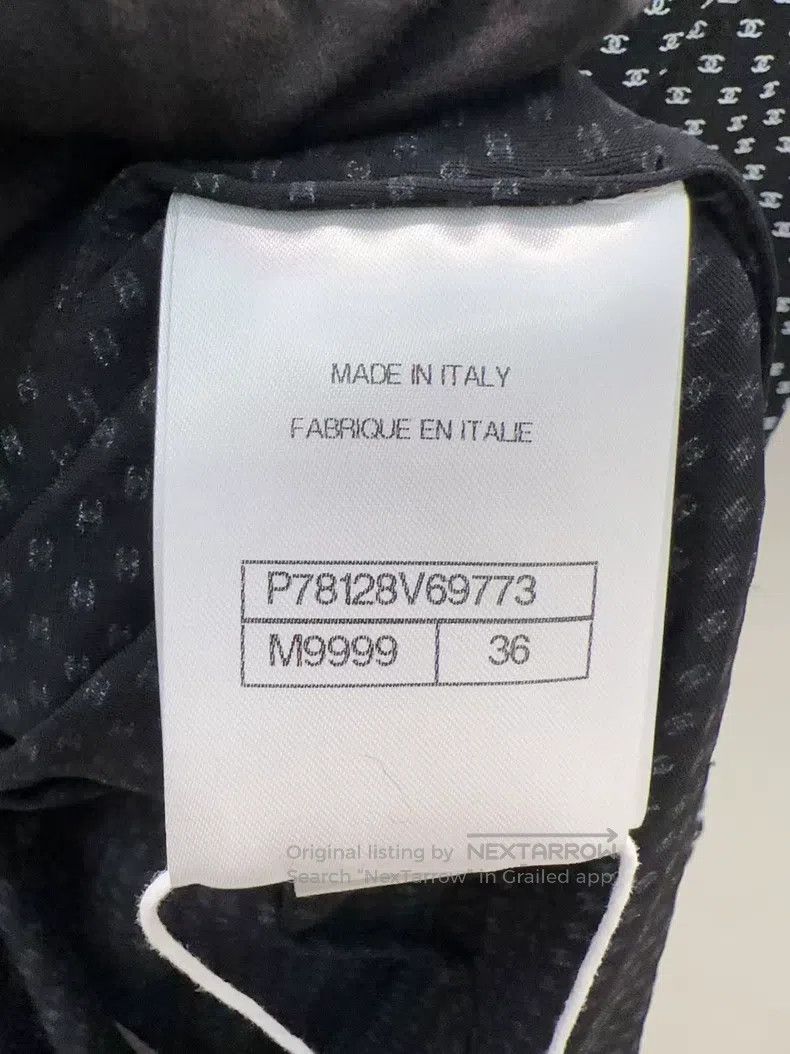 Chanel Chanel Logo shirt full of dots Size XS / US 0-2 / IT 36-38 - 4 Thumbnail