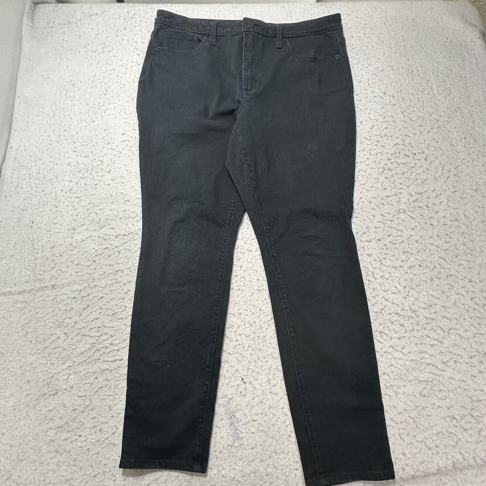 Other Universal Thread 14 Regular Black Straight Leg Jeans (36x27) Size 36" / US 14 / IT 50 - 1 Thumbnail