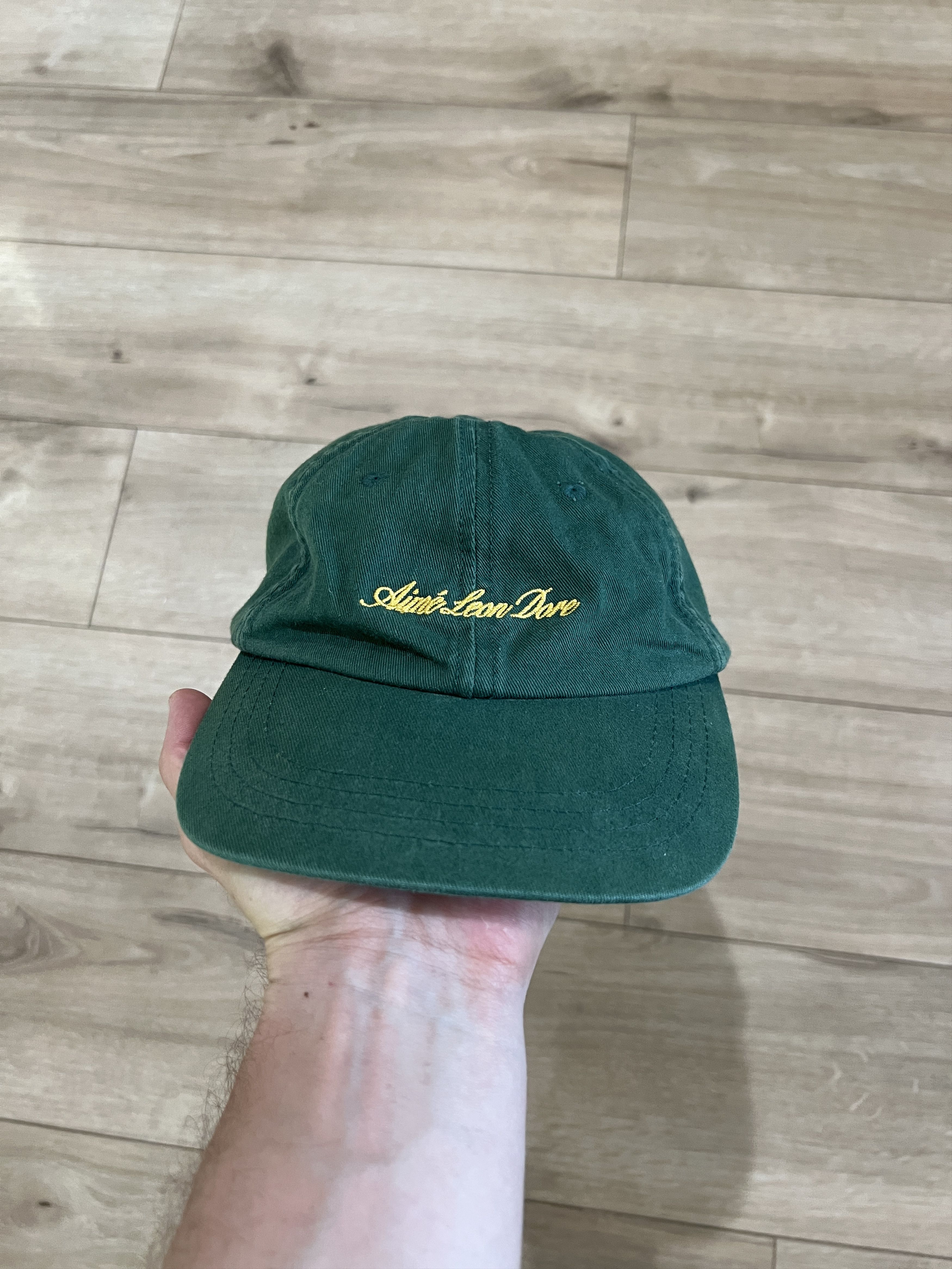 Aime Leon Dore Aimé Leon Dore Green Classic Script Hat OS Cap ALD Size ONE SIZE - 1 Thumbnail