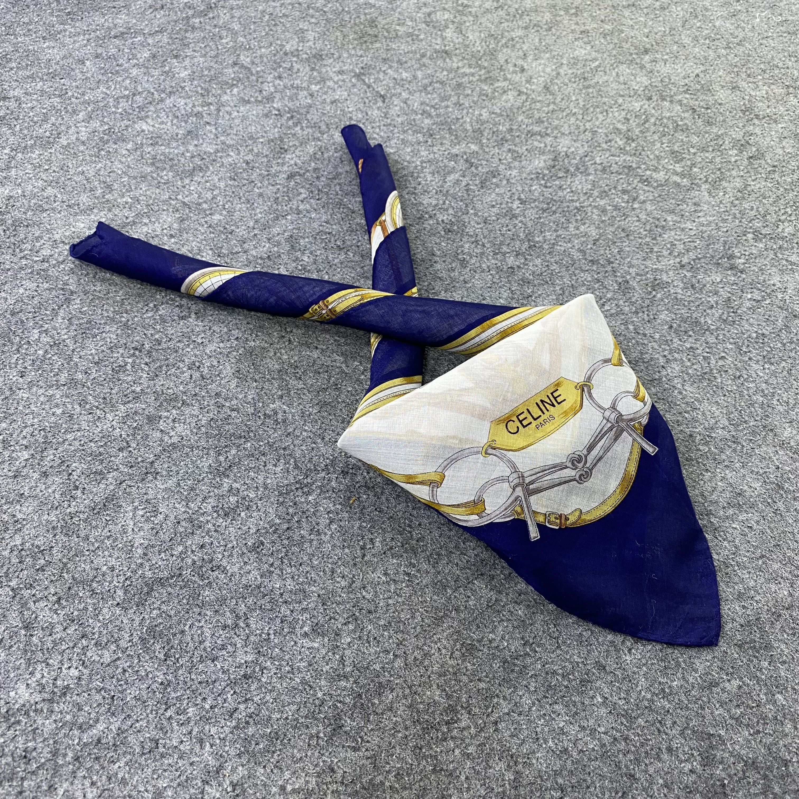 Celine Celine Handkerchief / Bandana / Neckerchief-B2166 Size ONE SIZE - 1 Thumbnail