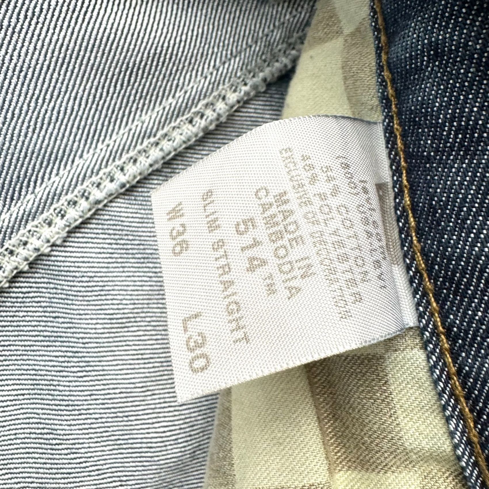 Levi's Levi's 514 Slim Straight Jeans 36x30 Denim Distressed 90s 00s Y2K Men Regular Blue Jeans Mens Size US 36 / EU 52 - 6 Thumbnail