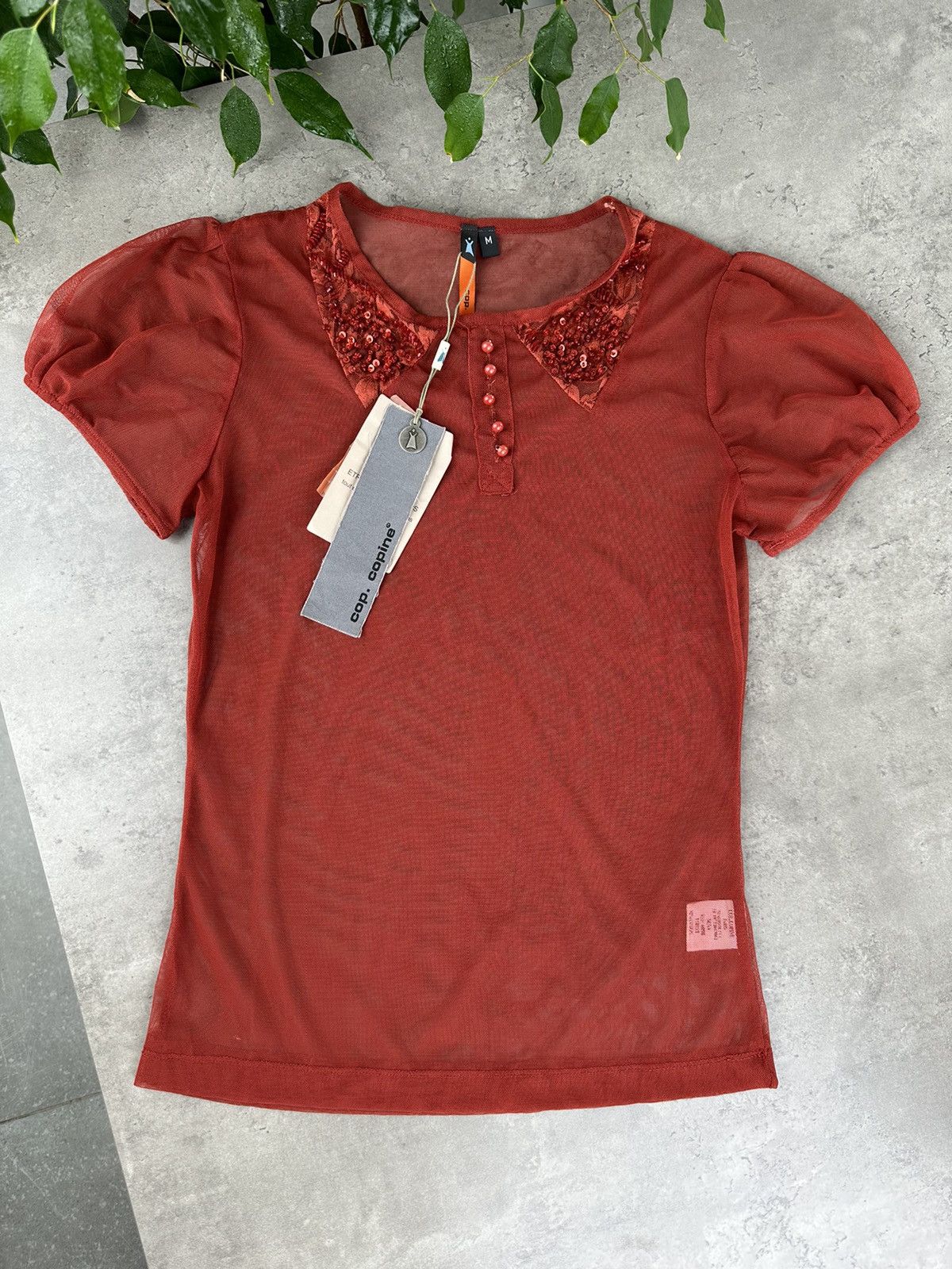 Cop Copine Cop Copine Mesh Tank Top T-Shirt Size M / US 6-8 / IT 42-44 - 1 Thumbnail