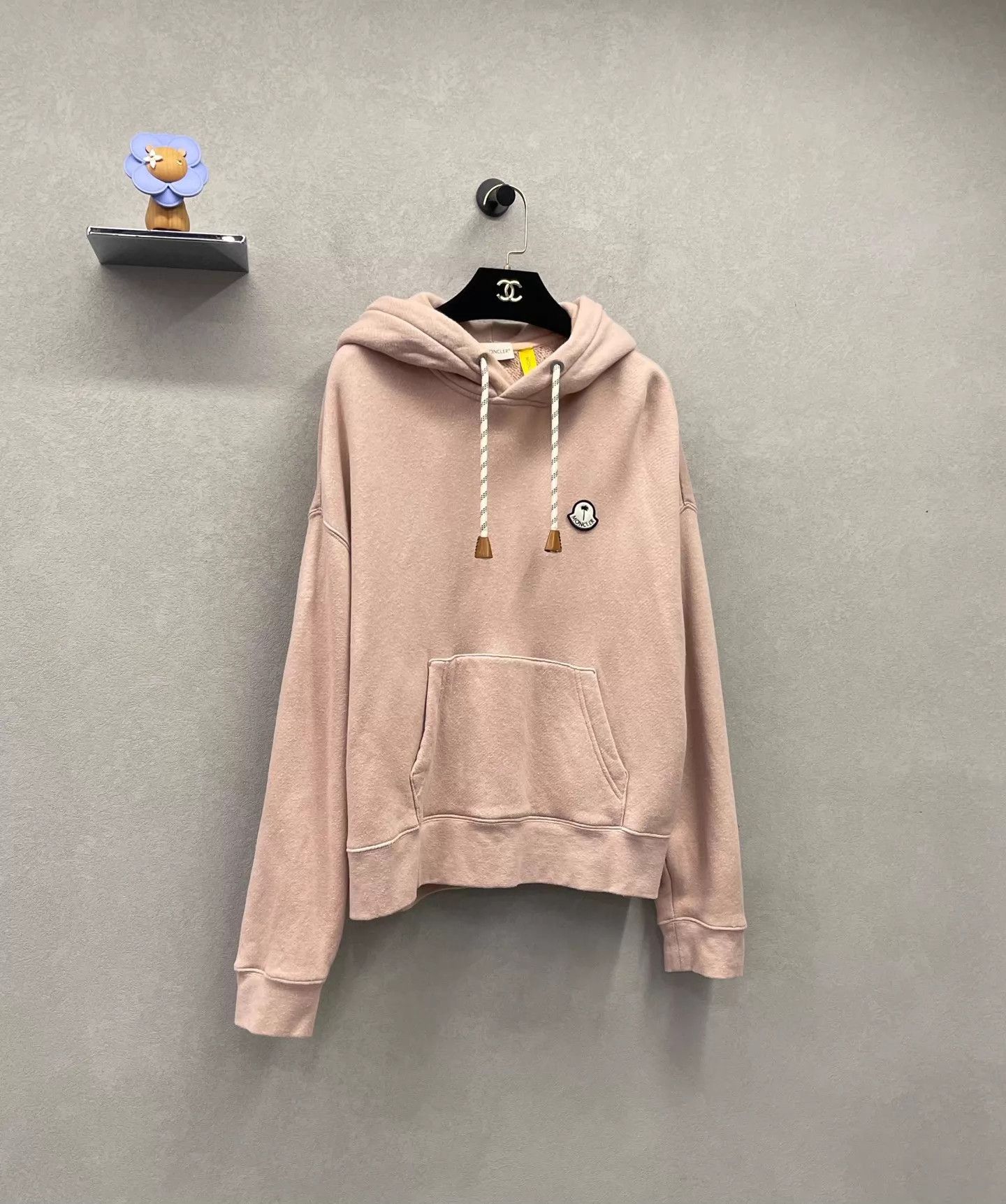 Moncler Moncler soft pink hoodie 165/76A Size M / US 6-8 / IT 42-44 - 3 Thumbnail