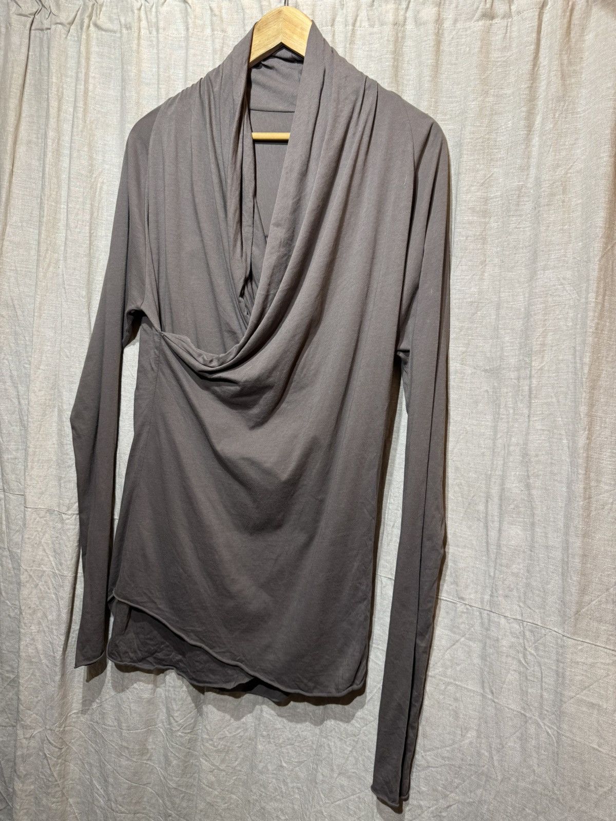 Damir Doma damir doma grey long sleeve drap top Size US S / EU 44-46 / 1 - 3 Thumbnail