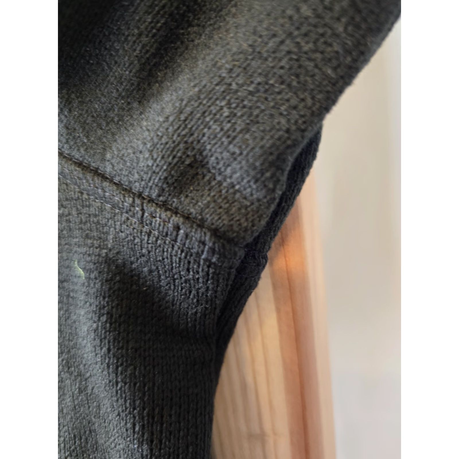 Wrangler Wrangler Authentics Men's Long Sleeve Fleece Quarter-zip - Caviar - Size M - Black - 1/4 Zip - Lightweight Pullover Sweater - Regular - NWT Size US M / EU 48-50 / 2 - 7 Thumbnail
