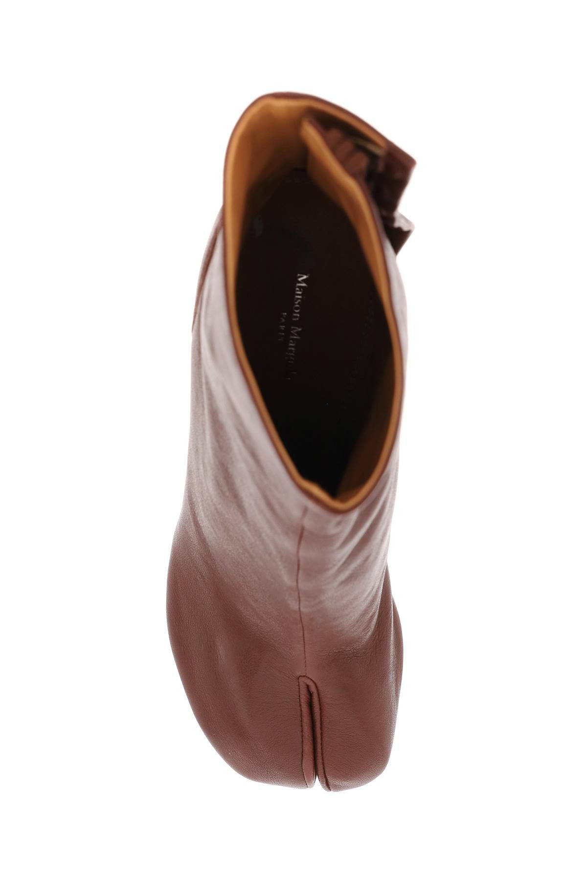 Maison Margiela o1s22i1n0724 Leather Tabi Ankle Boots in Brown Size US 10 / IT 40 - 3 Thumbnail