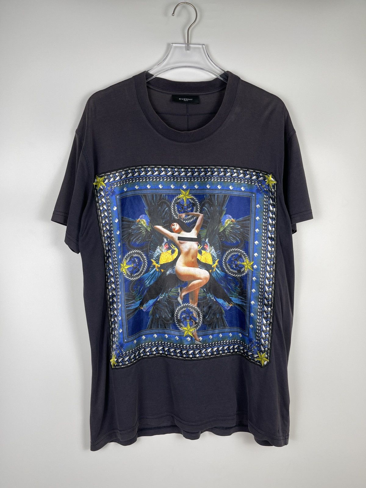 image of Givenchy F/w2012 Maria T-Shirt in Black, Men's (Size XS)