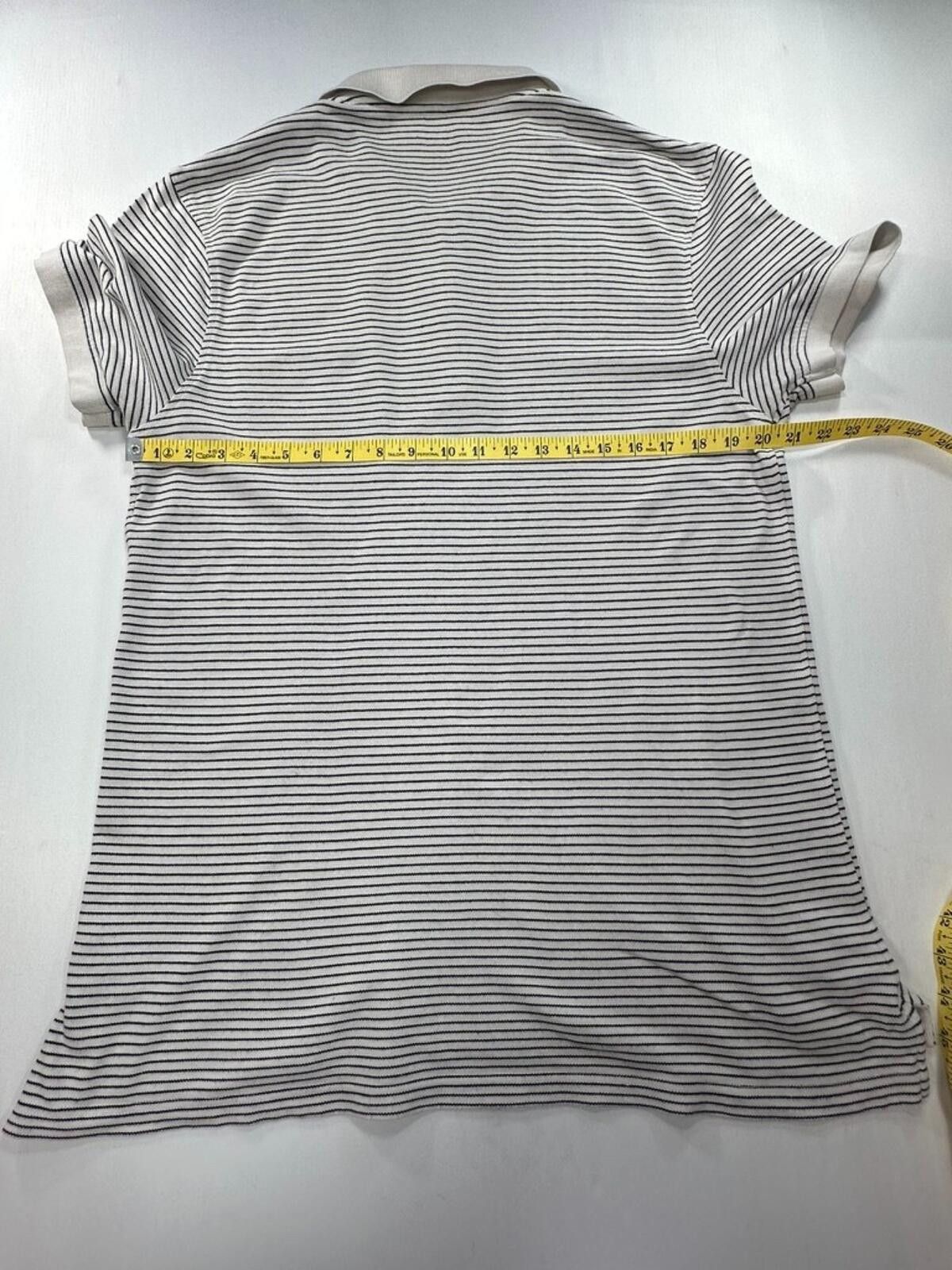 Jos. A. Bank J Crew 1/4 Button Stretch Pique Polo Shirt White Mens XL Size US M / EU 48-50 / 2 - 4 Thumbnail