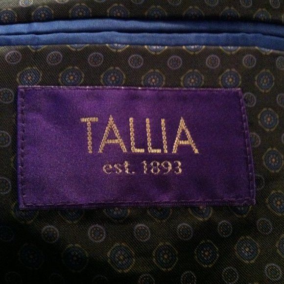 Tallia TALLIA MEN'S NEW PLYSTR BLEND EVENING SOIREE JACKET SIZE: M Size 40R - 9 Thumbnail