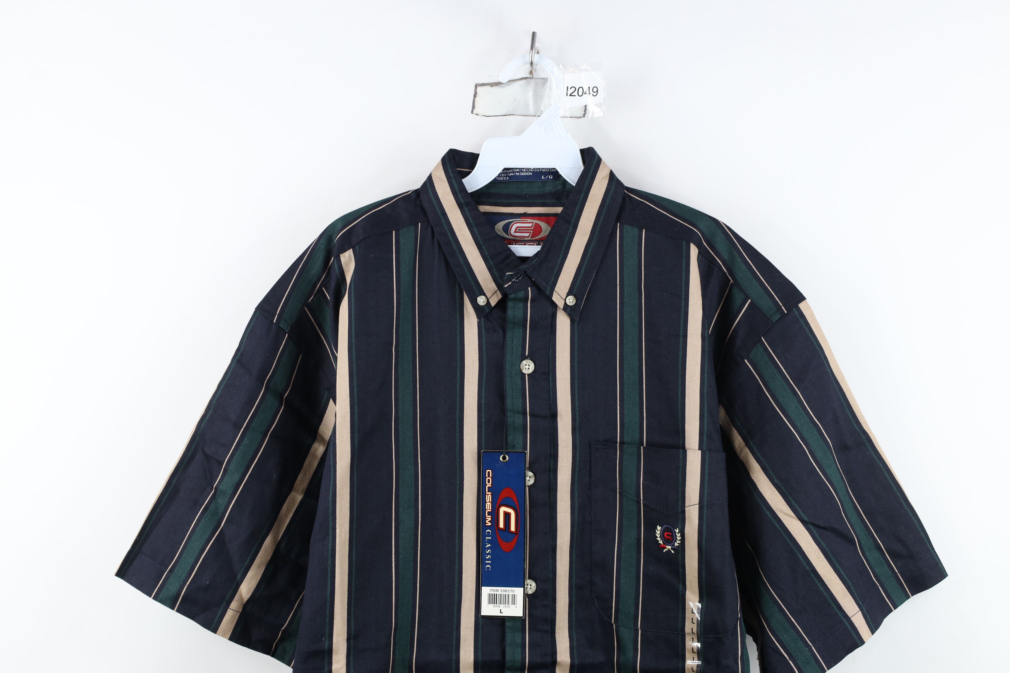 Vintage Deadstock Vintage 90s Y2K Streetwear Fit Button Down Shirt Size US L / EU 52-54 / 3 - 2 Thumbnail