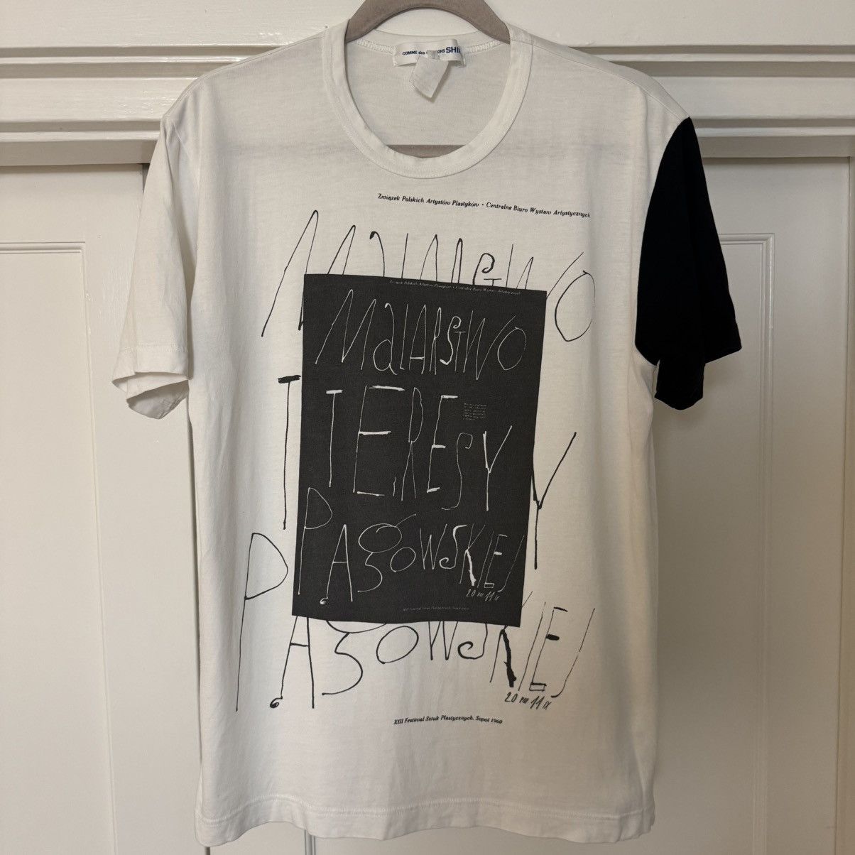 Comme des Garcons SHIRT Comme Des Garcons SHIRT Polish asymmetric t-shirt, Medium Size US M / EU 48-50 / 2 - 1 Thumbnail