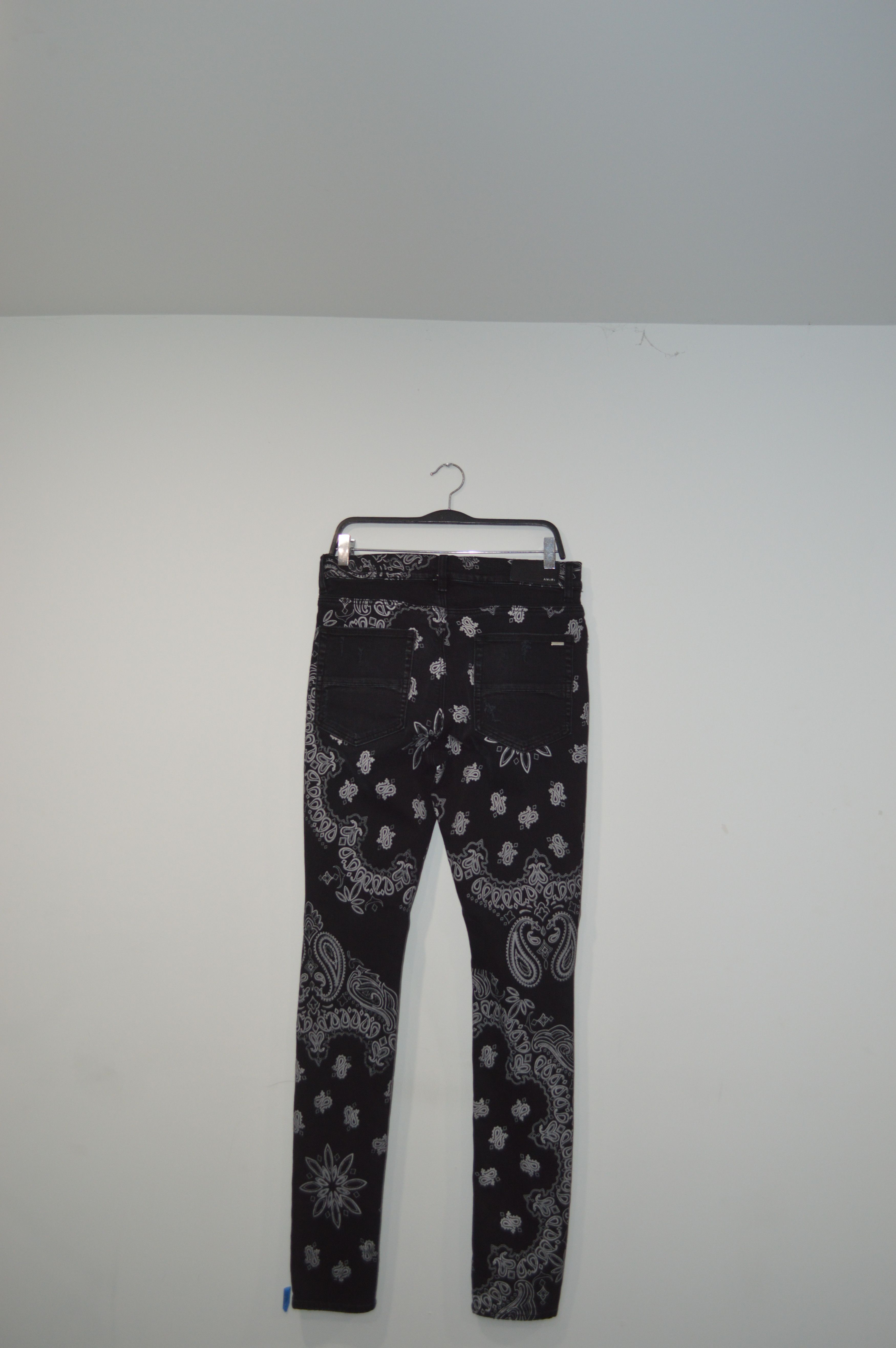 Amiri AMIRI (Flocked Bandana Jeans) Size US 34 / EU 50 - 3 Thumbnail