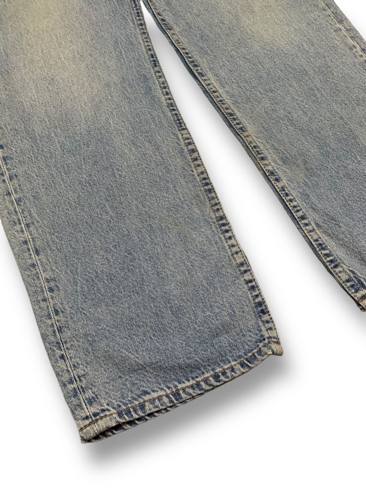 Levi's Vintage Clothing Vintage Y2K Levis Big E Stay Loose Straight Blue Wash Jeans Size US 34 / EU 50 - 9 Thumbnail