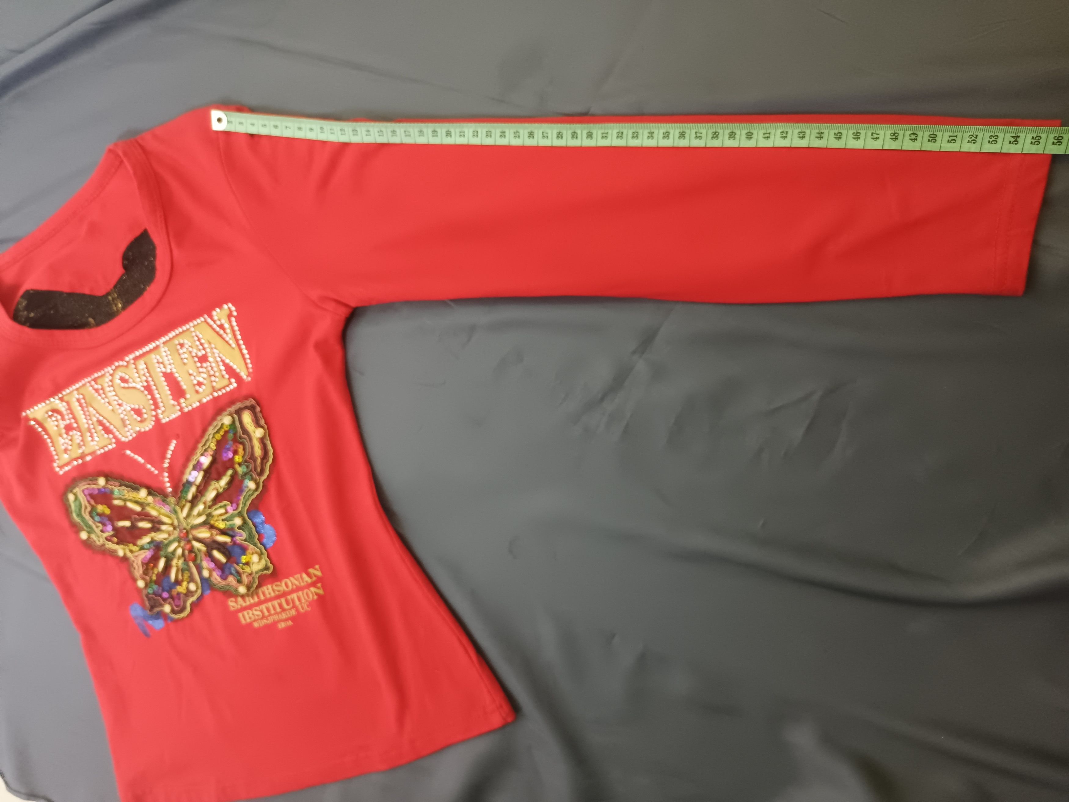 Beauty Beast × Hysteric Glamour × Japanese Brand EINSTEN Rhinestone Butterfly Embroidery *NO TAG* Size US M / EU 48-50 / 2 - 6 Thumbnail