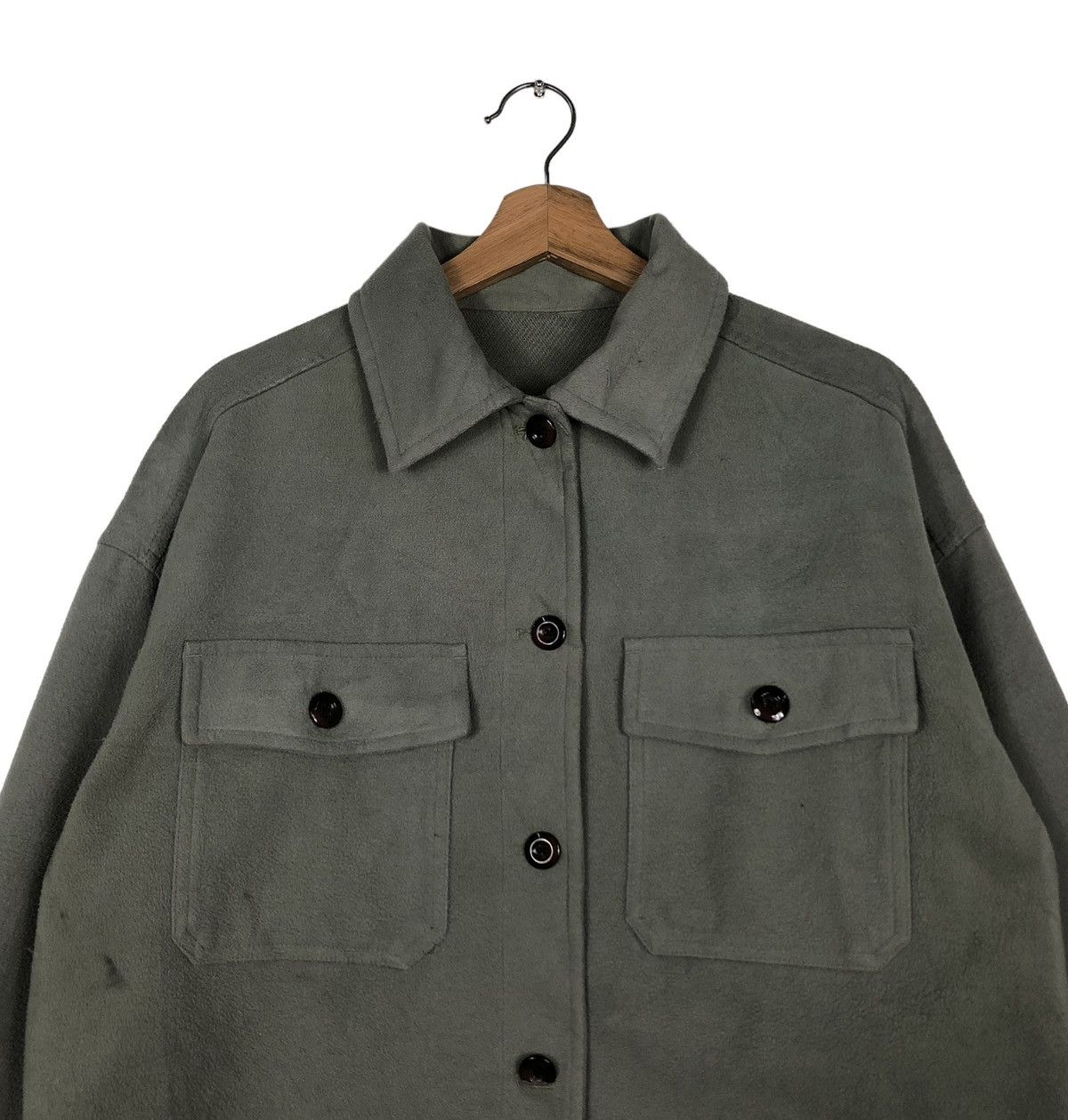 Japanese Brand 🔥VINTAGE WORK JACKET GU JAPAN BUTTON ISSEY MIYAKE Size US M / EU 48-50 / 2 - 3 Thumbnail