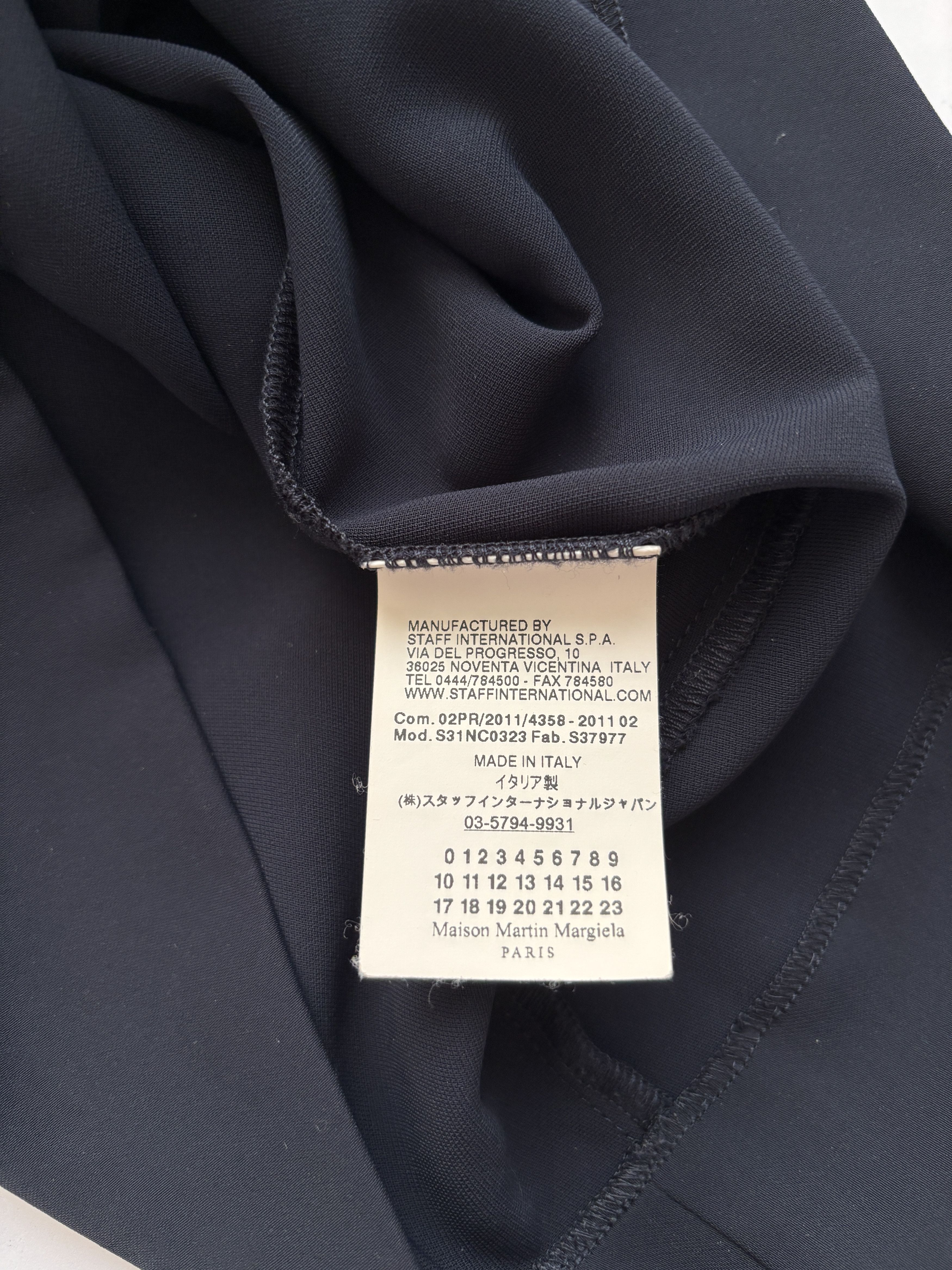 Maison Margiela ⚡️QUICK SALE⚡️2011 Maison Margiela Blue Asymmetric Top Size M / US 6-8 / IT 42-44 - 4 Thumbnail
