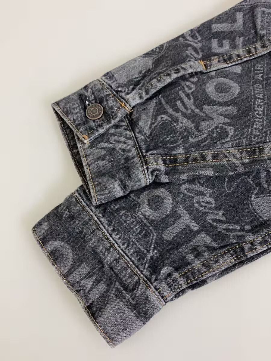 Hysteric Glamour Hysteric Glamour Motel Pattern Denim Denim Jacket Black Size US L / EU 52-54 / 3 - 5 Thumbnail