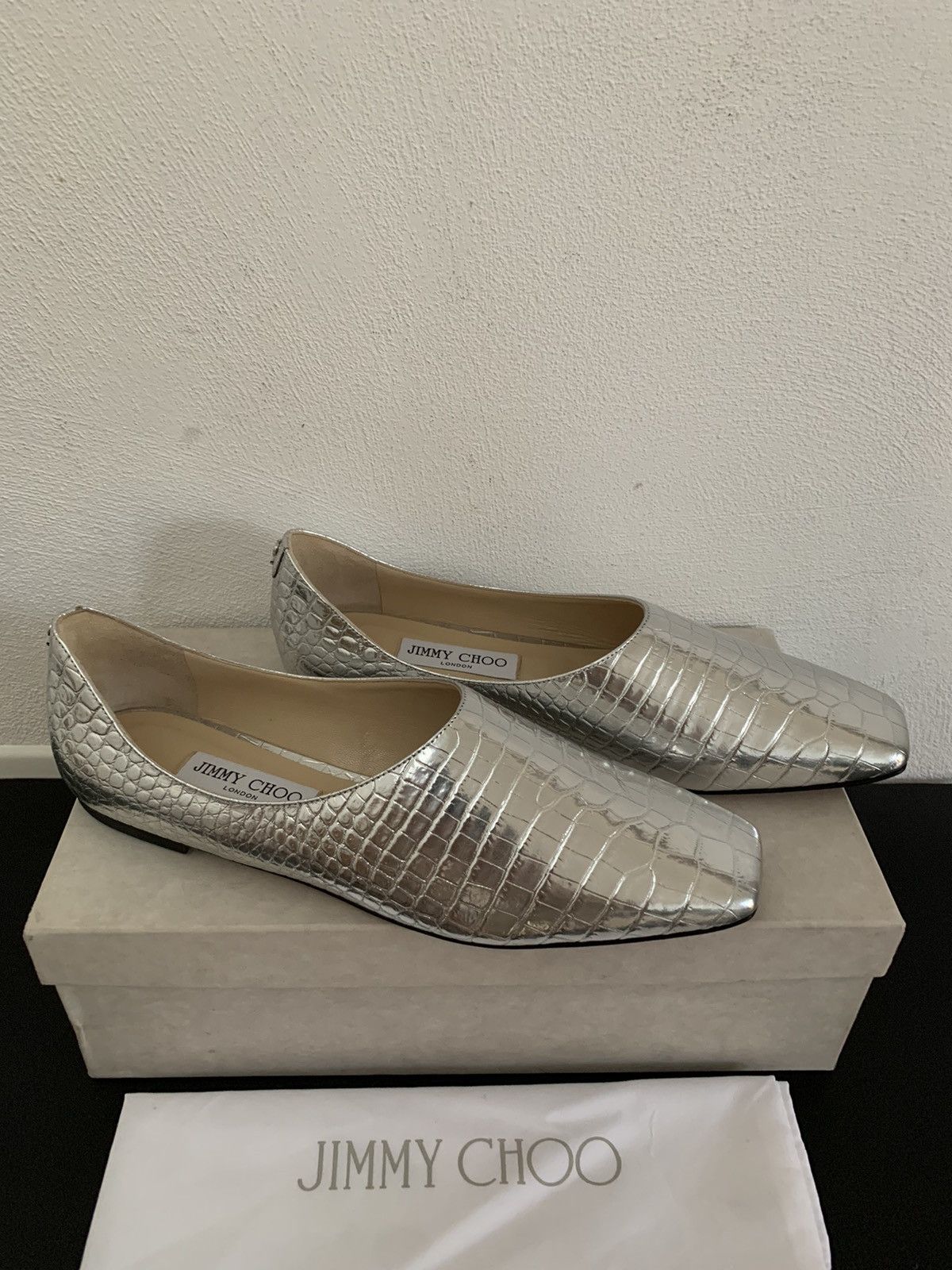 Jimmy Choo Jimmy Choo Leather Mocassino Retail €650 Size US 10 / IT 40 - 10 Thumbnail