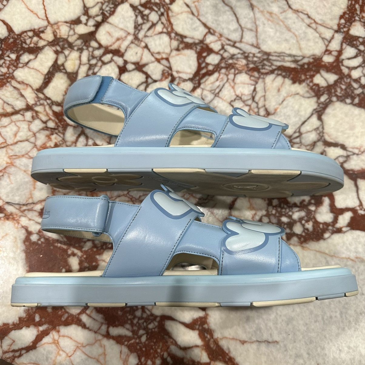 Louis Vuitton LOUIS VUITTON TYLER THE CREATOR FLORAL SANDALS Size US 8 / EU 41 - 5 Thumbnail