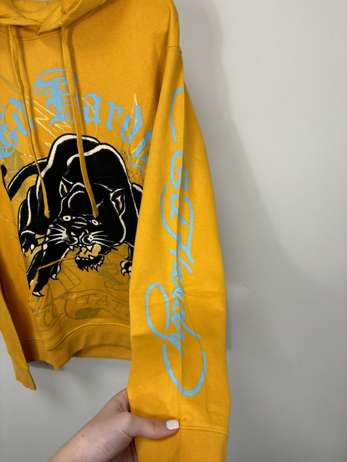 Christian Audigier Ed Hardy Black Panther Logo NEW Hype Y2K Hoodie Size US M / EU 48-50 / 2 - 12 Thumbnail