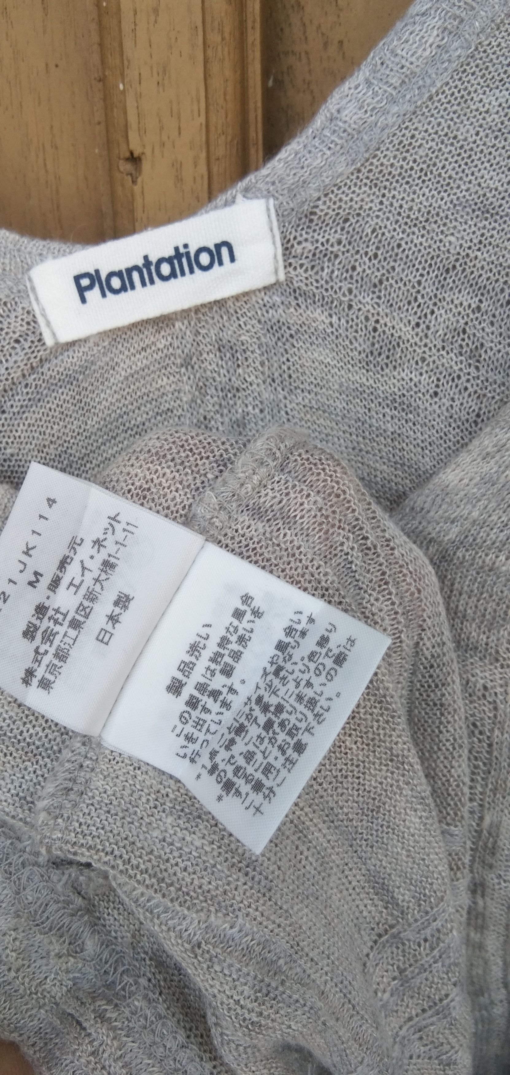 Designer × Issey Miyake Plantation linen tops blouse Size M / US 6-8 / IT 42-44 - 7 Thumbnail