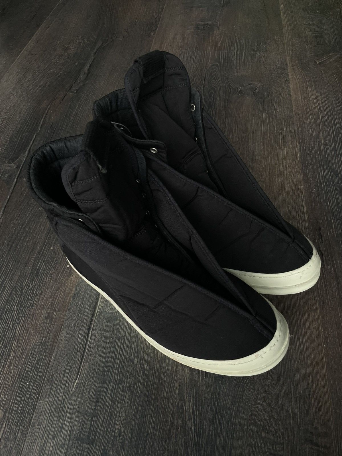 Rick Owens Rick Owens DRKSHDW Hoof Dunk Geobasket Size US 13 / EU 46 - 15 Thumbnail