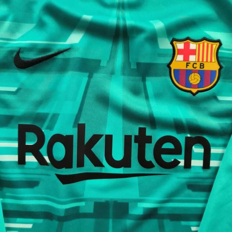 Nike FC Barcelona 2019-20 Nike GK football jersey size M Size US M / EU 48-50 / 2 - 4 Thumbnail