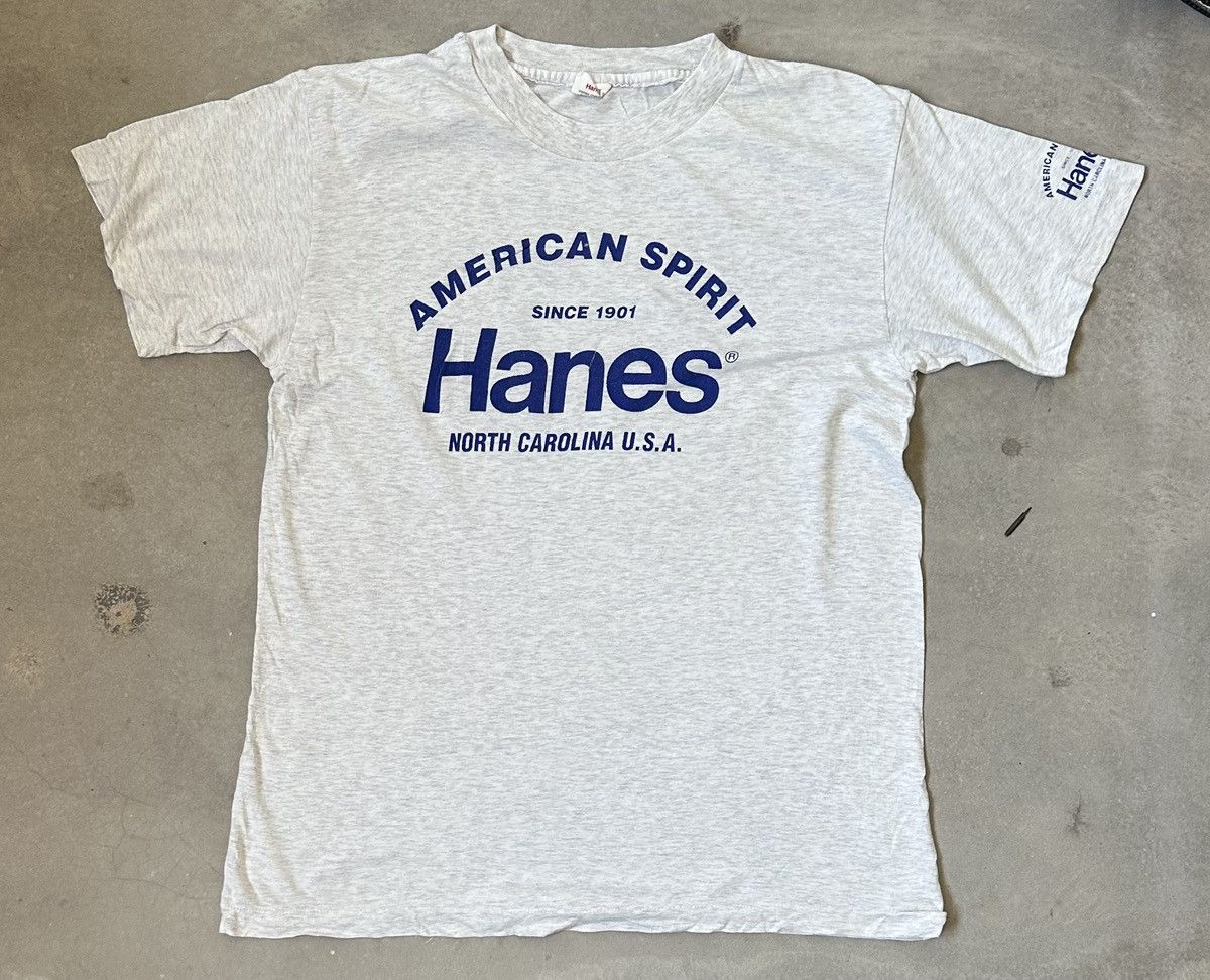 Hanes VINTAGE HANES LOGO TEE Size US M / EU 48-50 / 2 - 1 Thumbnail