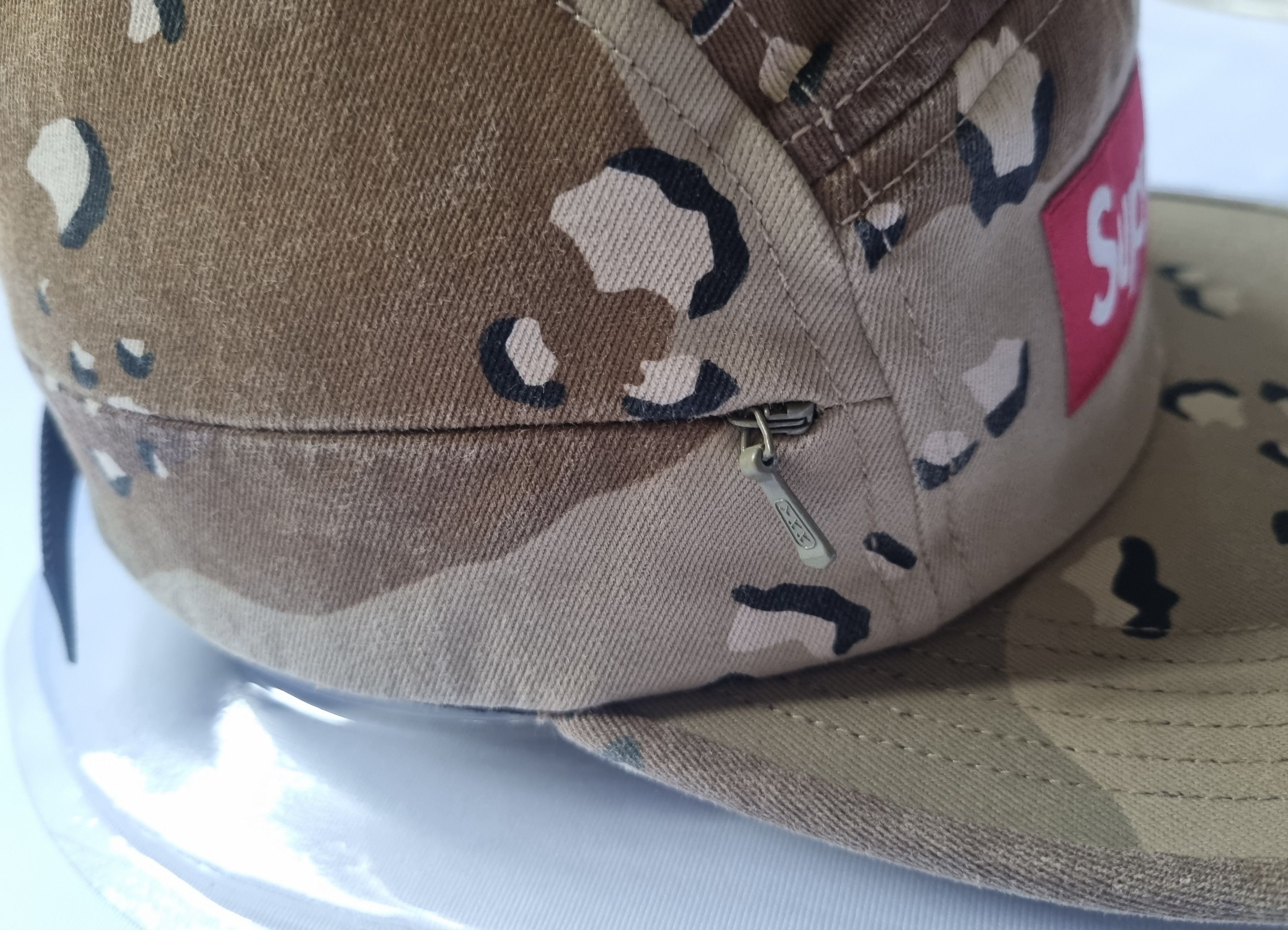 Supreme Supreme Side Zip Camo Cap Size ONE SIZE - 12 Thumbnail