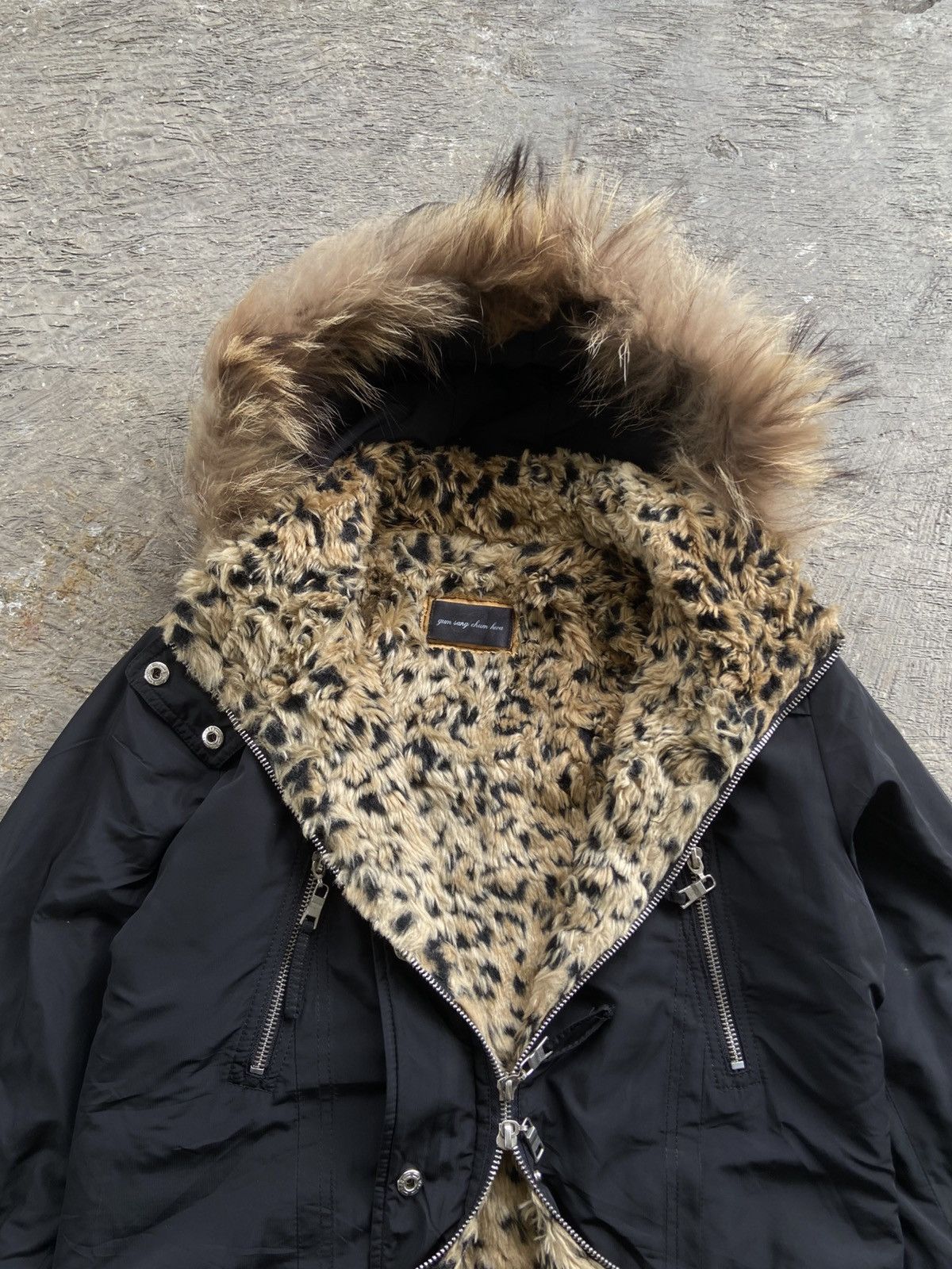 KMRii 2000s Gum Sang - Apocalypse Style Fur Hoodie Jacket Size M / US 6-8 / IT 42-44 - 5 Thumbnail